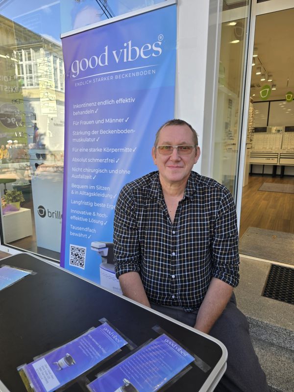 Beckenbodentraining mit Oliver